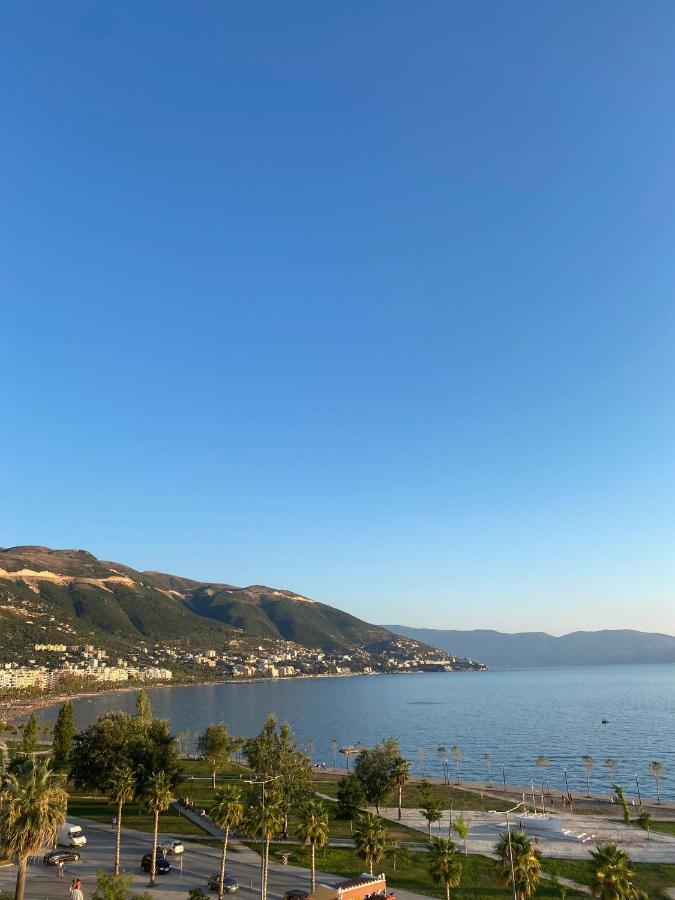 Casa Con Vista Mare Apartment Vlore Bagian luar foto