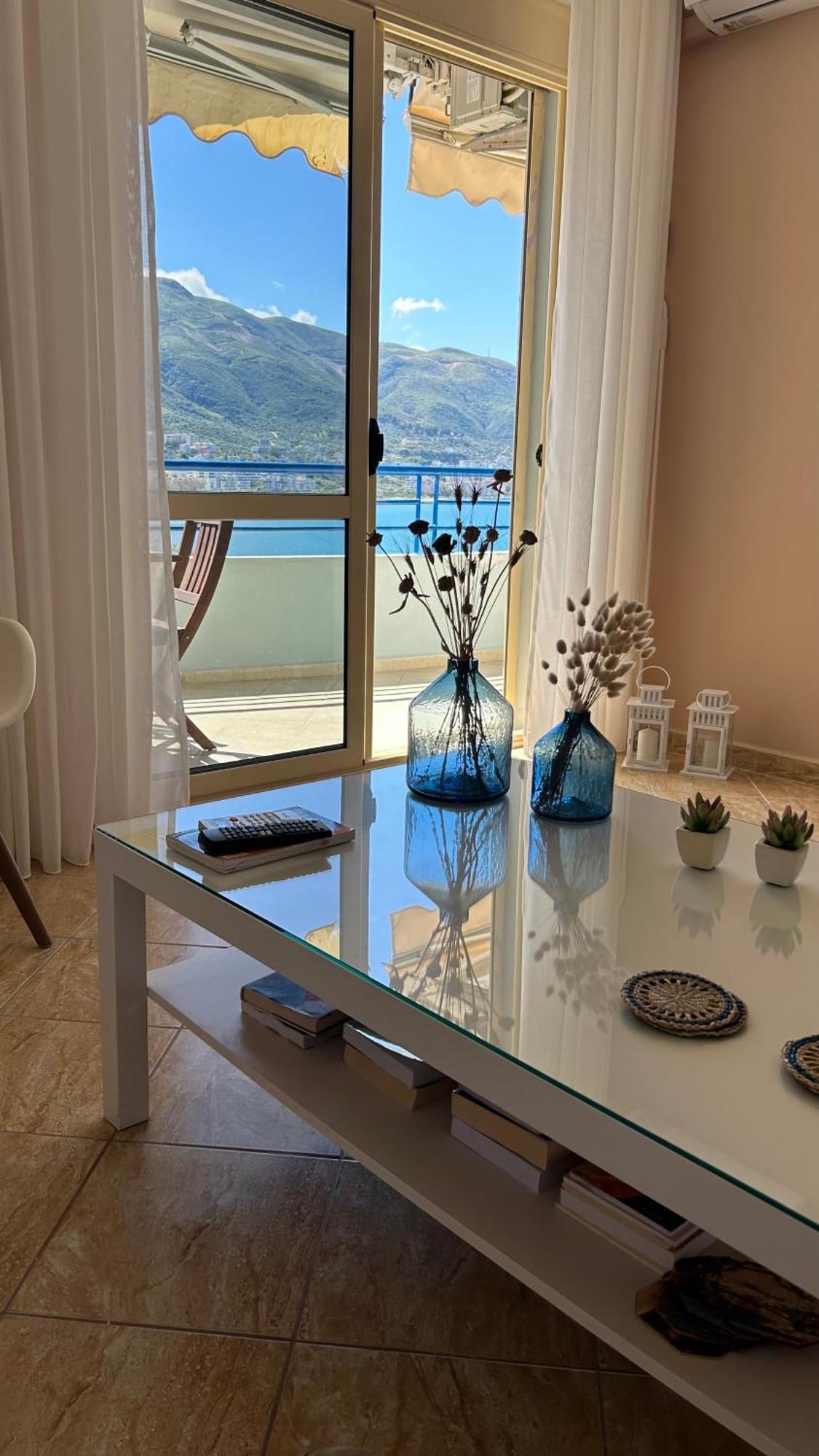 Casa Con Vista Mare Apartment Vlore Bagian luar foto